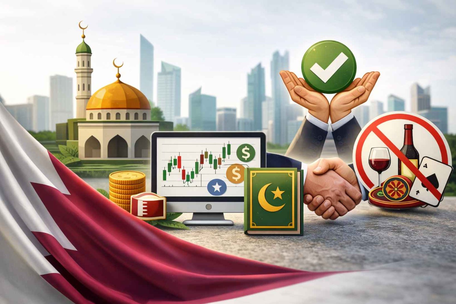 أفضل الشركات الإسلامية في بورصة قطر