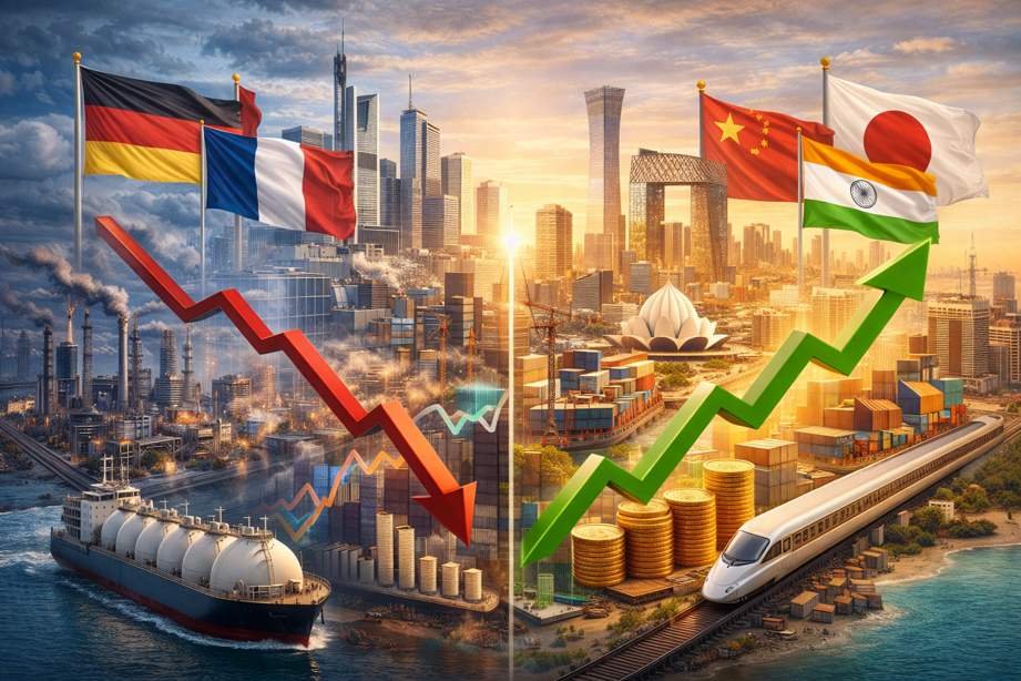 الأحداث الاقتصادية في أوروبا وآسيا